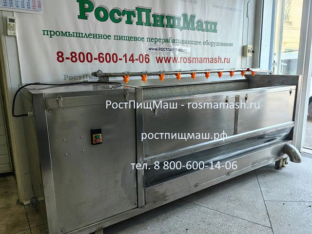 Машина щеточная для очистки рыбы от чешуи GB-1000 и GB-1800